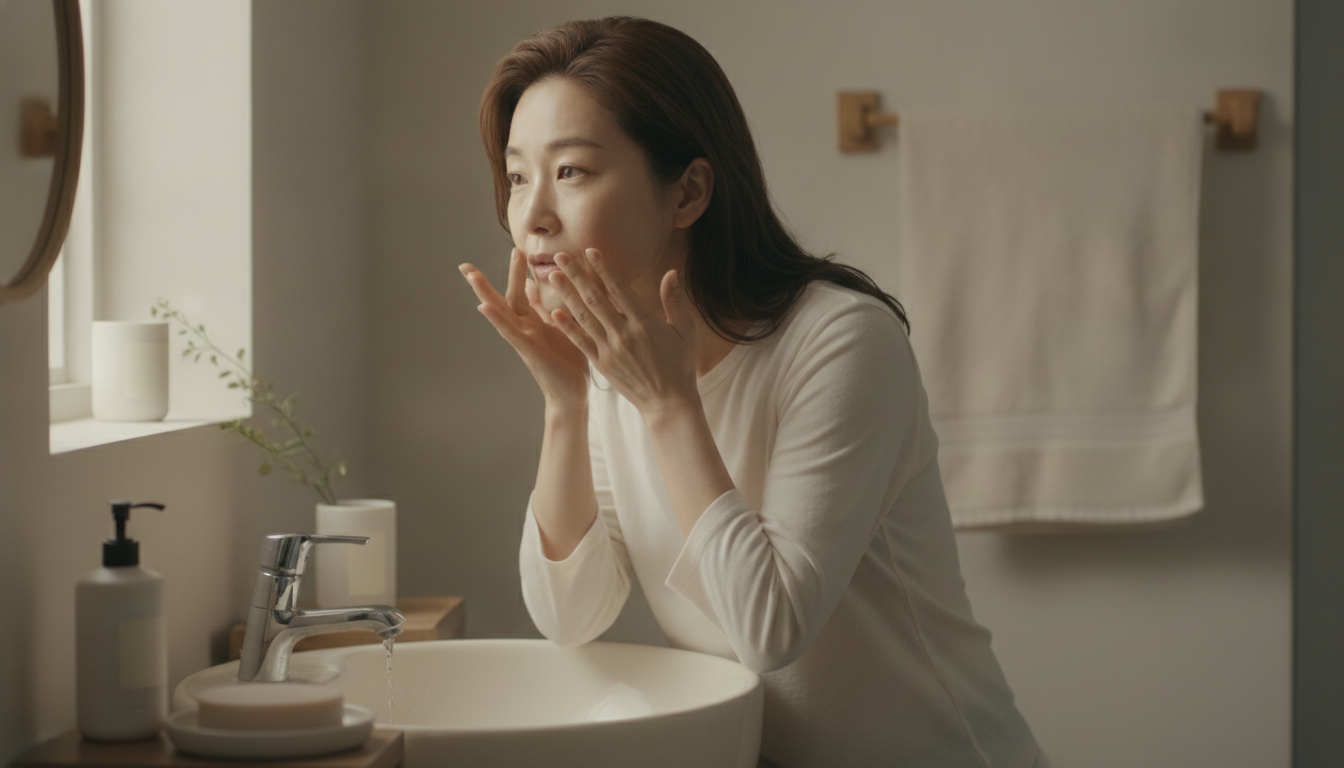 얼굴 피지가 많을 때, 세안만으로 관리될까요? 대표 이미지